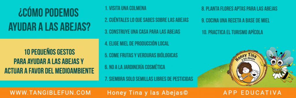 10 gestos a favor de las abejas