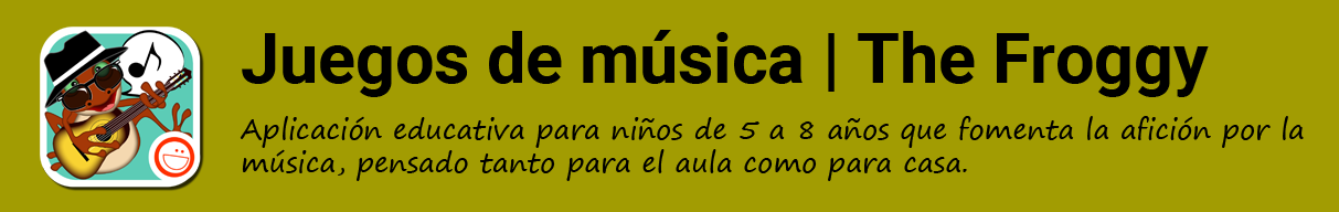 banner froggy sentido musical