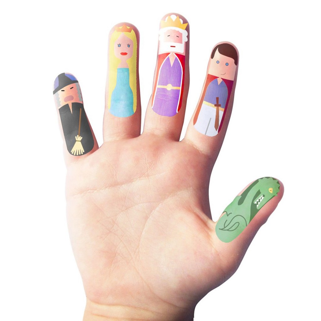 cuentos interactivos inclusivos Calcomanías para las dedos_fingers tattoos cuentos interactivos inclusivos fingers tattoos_hector serrano