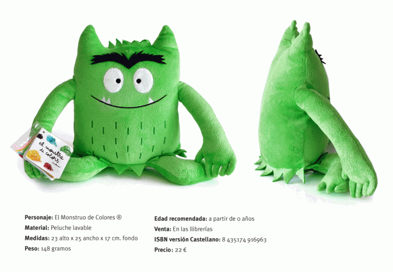 cuento sobre las emociones, el muñeco del monstruo verde cuento emociones_monstruo verde